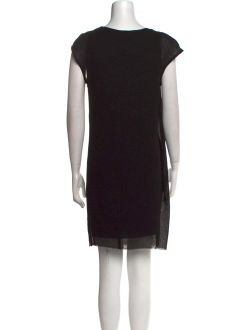 Helmut Lang Asymmetrical Mini Dress