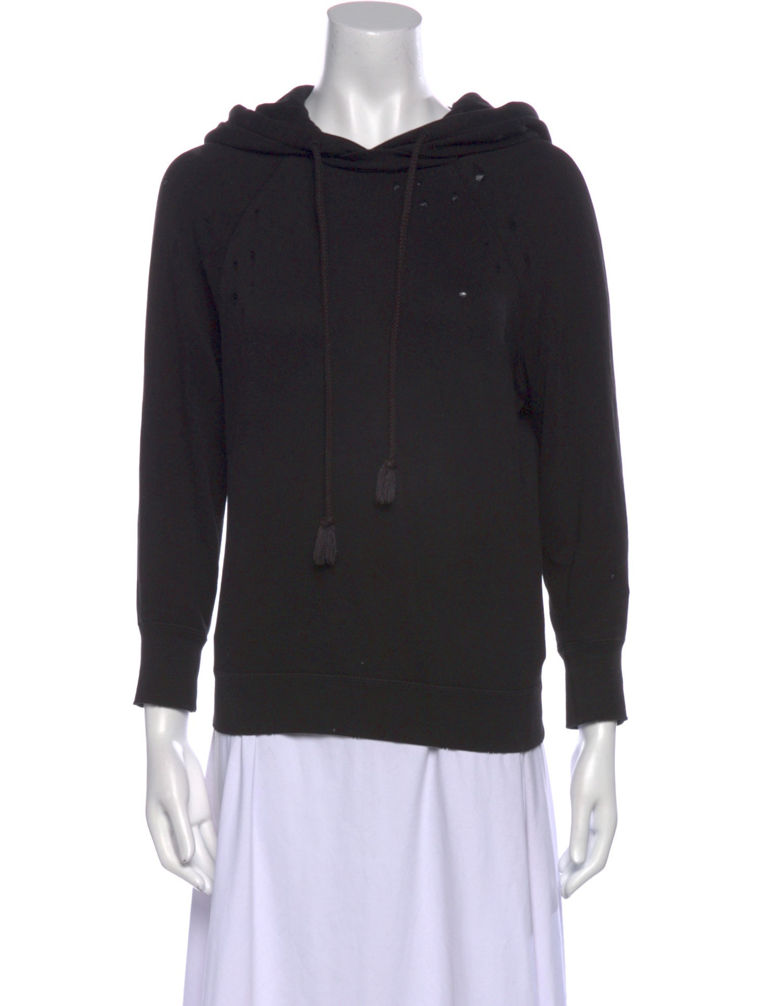 Helmut Lang Crew Neck Three-Quarter Sleeve Sweatshirt