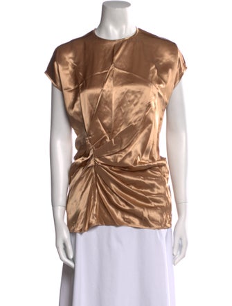 Helmut Lang Crew Neck Short Sleeve Top