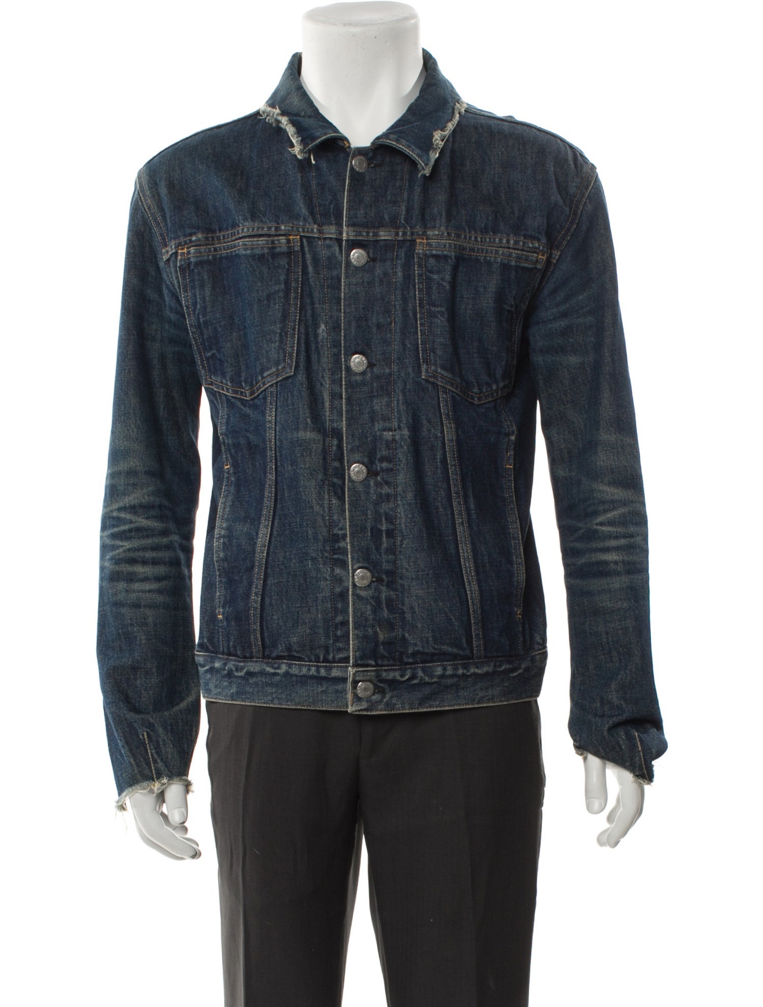 Helmut Lang Vintage 1998 Trucker Jacket