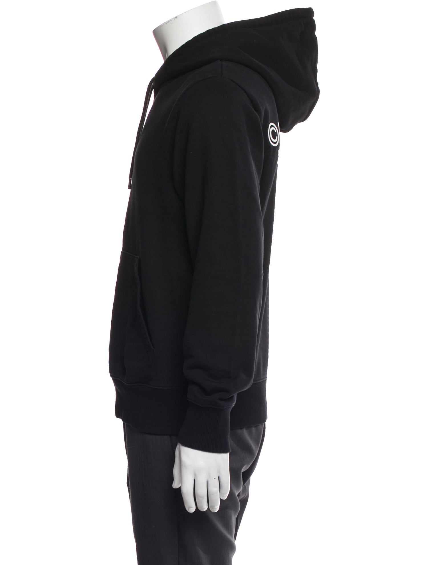 Helmut Lang Graphic Print Crew Neck Hoodie