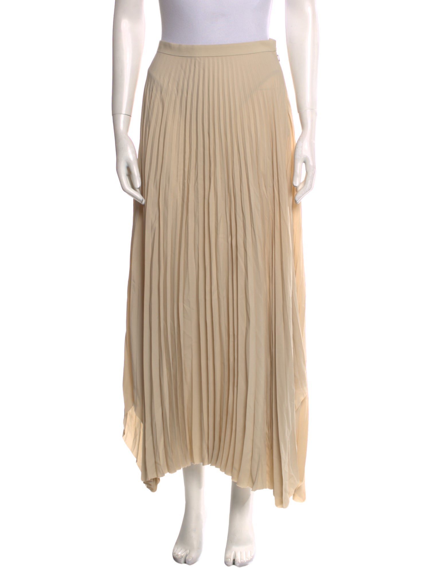 Helmut Lang Silk Long Skirt