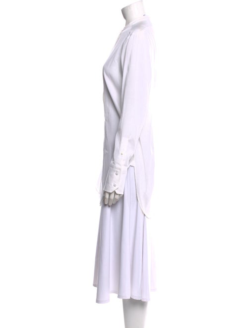 Helmut Lang Striped Mock Neck Tunic