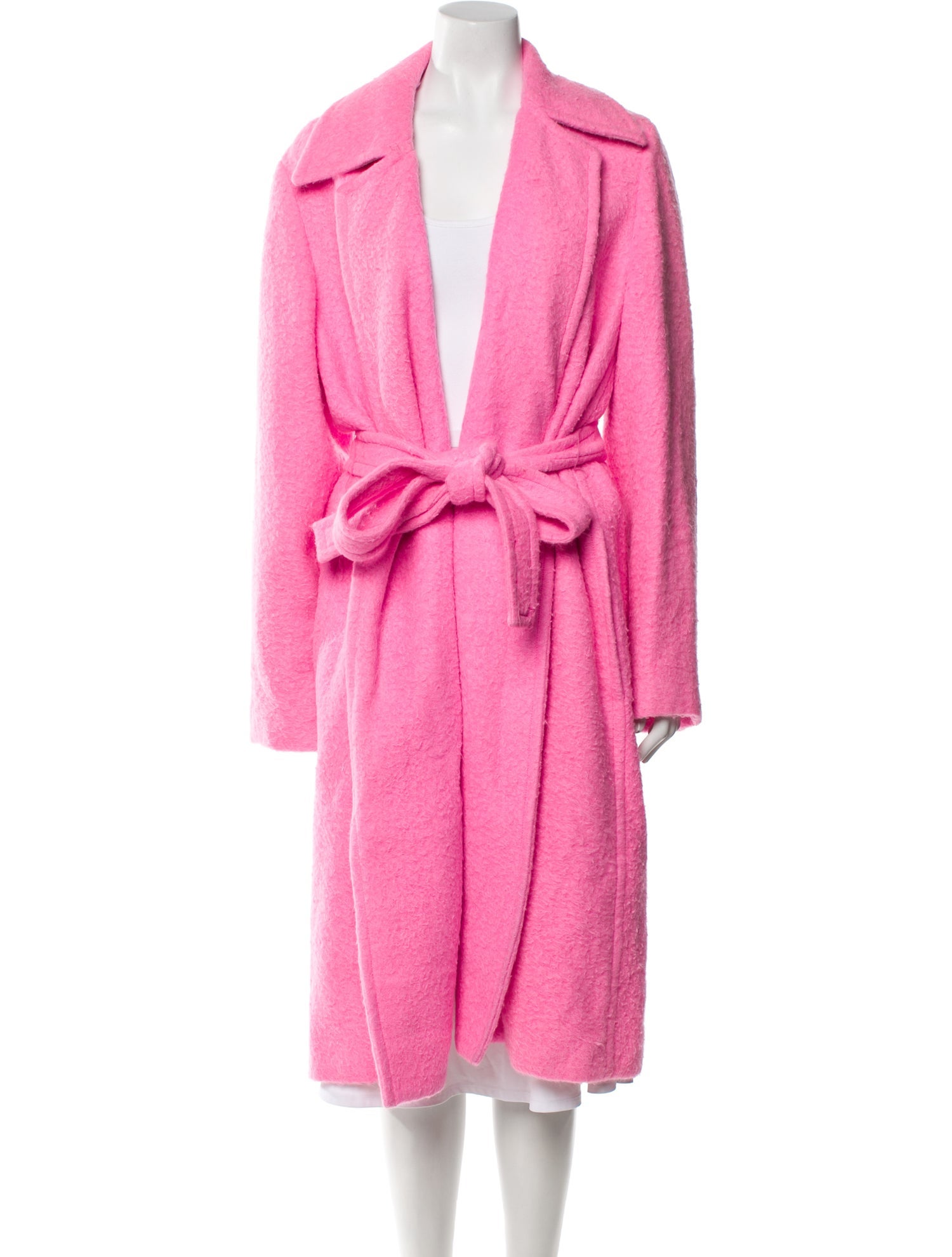 Helmut Lang Virgin Wool Trench Coat