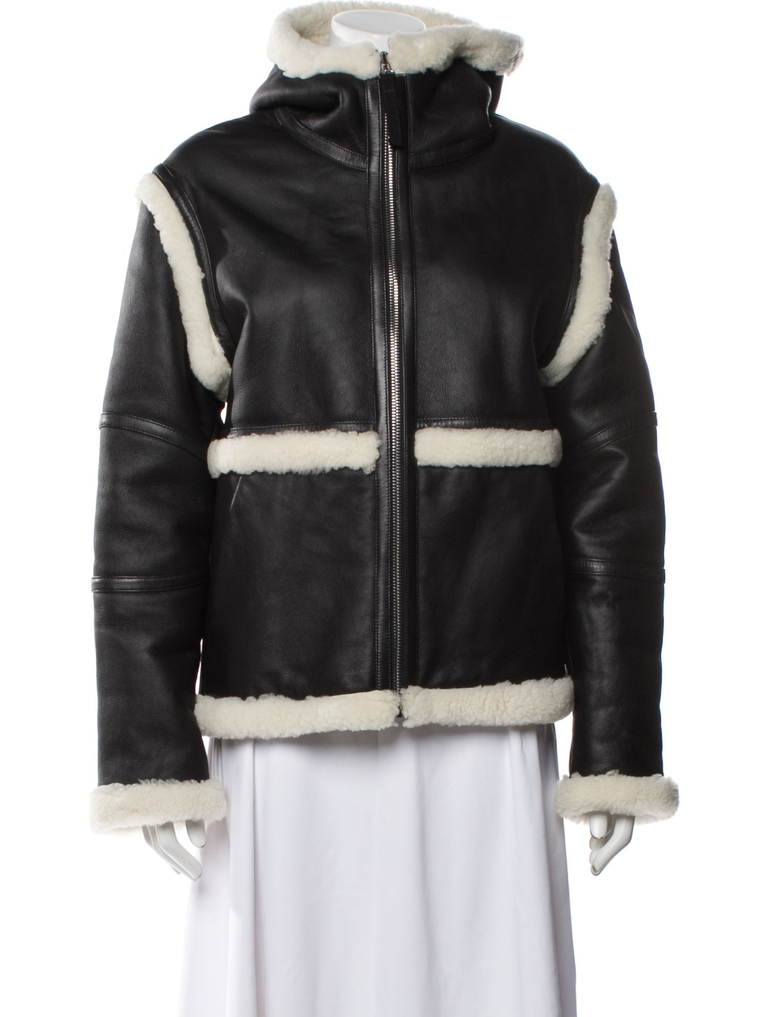 Helmut Lang Shearling Fur Jacket