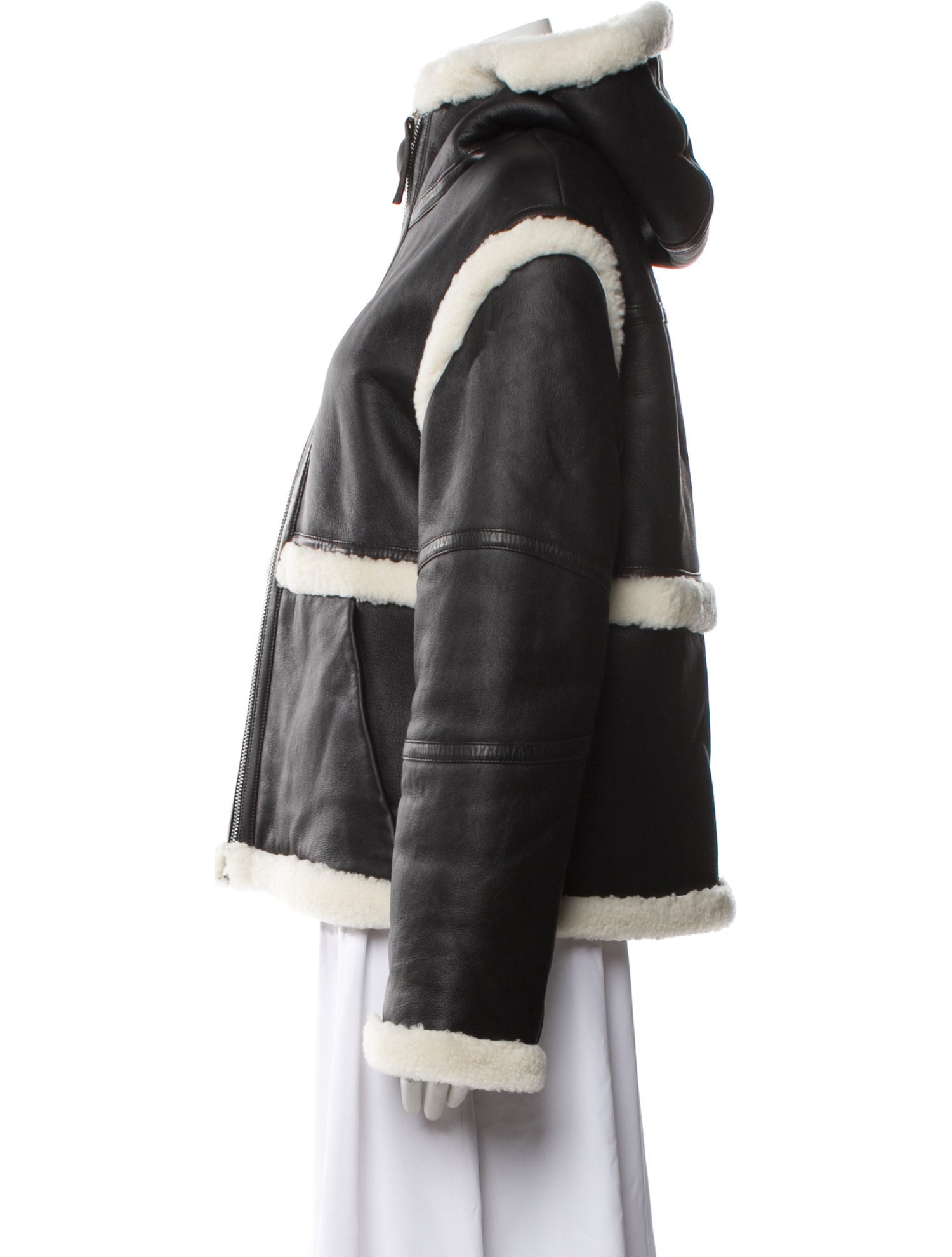 Helmut Lang Shearling Fur Jacket