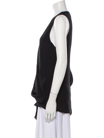 Helmut Lang V-Neck Sleeveless Tunic