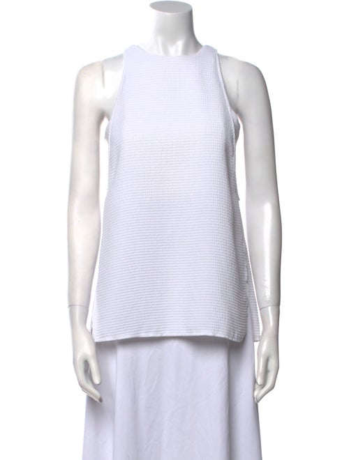 Helmut Lang Crew Neck Sleeveless Top