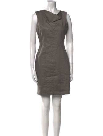 Helmut Lang Linen Mini Dress