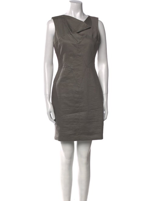 Helmut Lang Linen Mini Dress