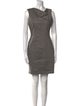 Helmut Lang Linen Mini Dress