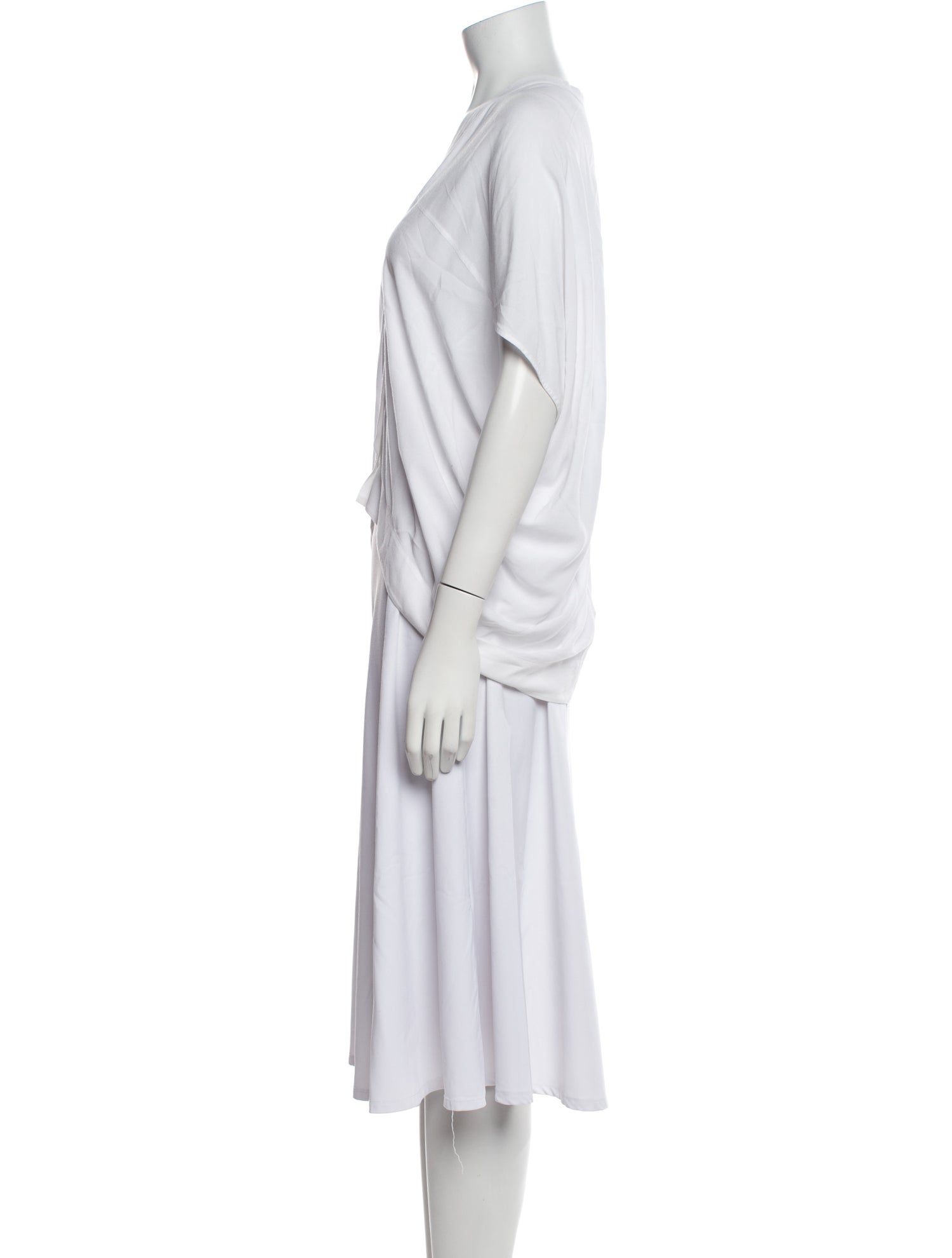 Helmut Lang V-Neck Short Sleeve Tunic