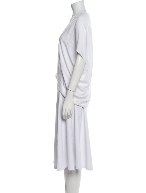 Helmut Lang V-Neck Short Sleeve Tunic