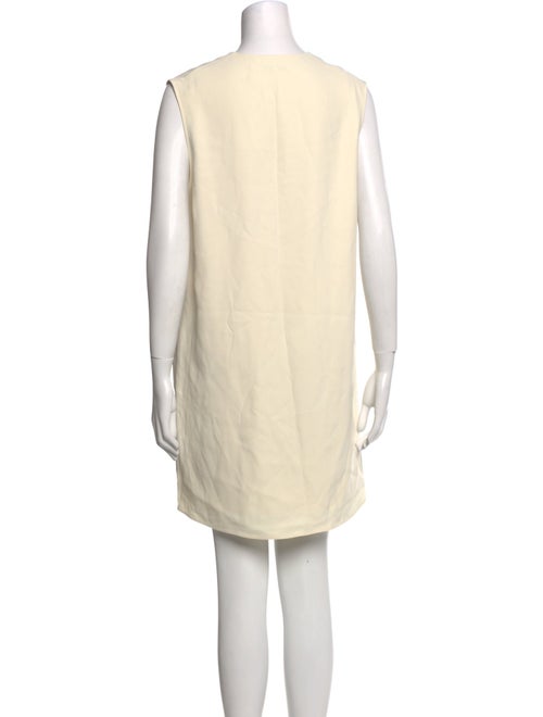 Helmut Lang V-Neck Mini Dress