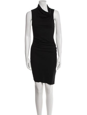 Helmut Lang Wool Mini Dress