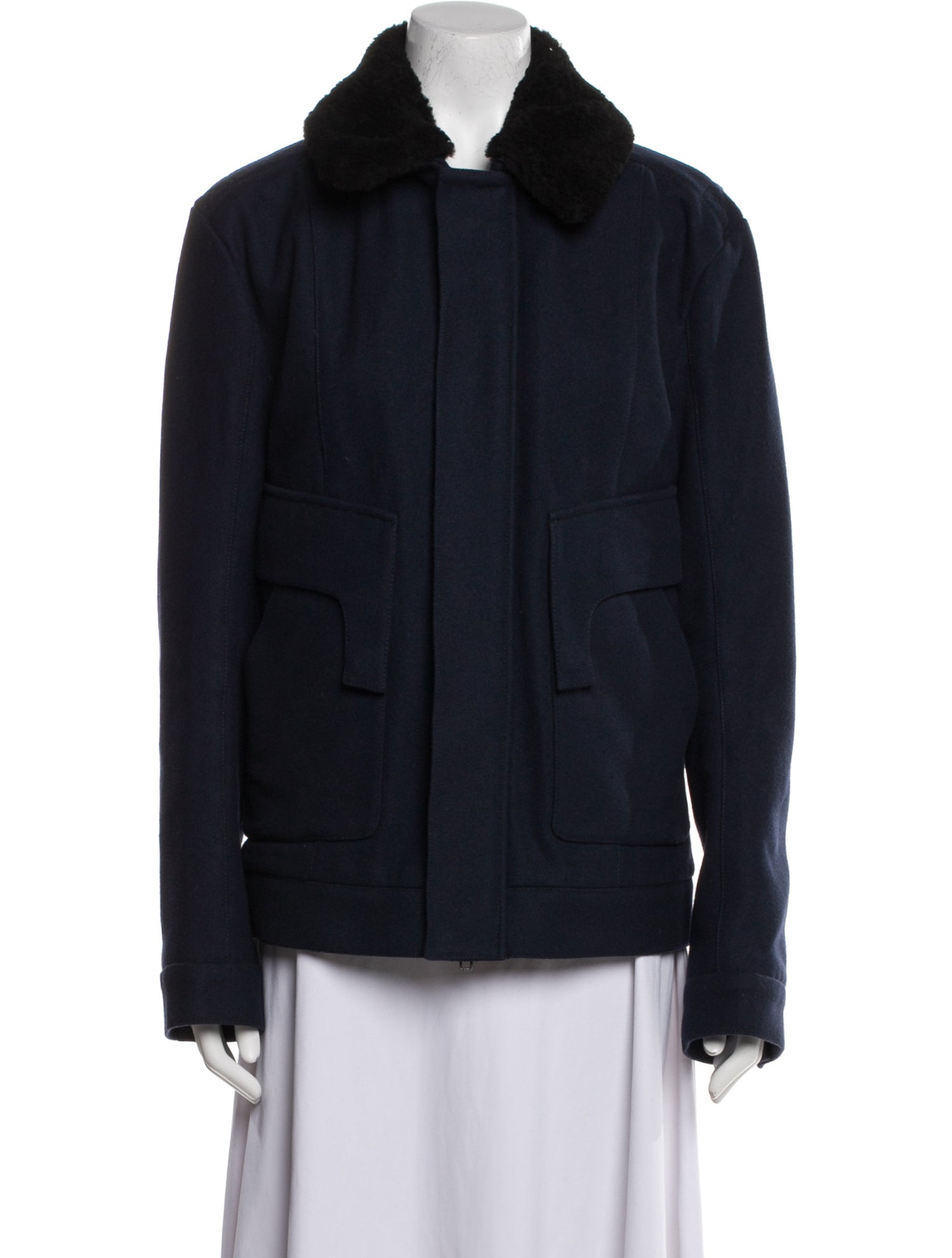 Helmut Lang Late 2000's - Early 2010's Wool Bomber Jacket