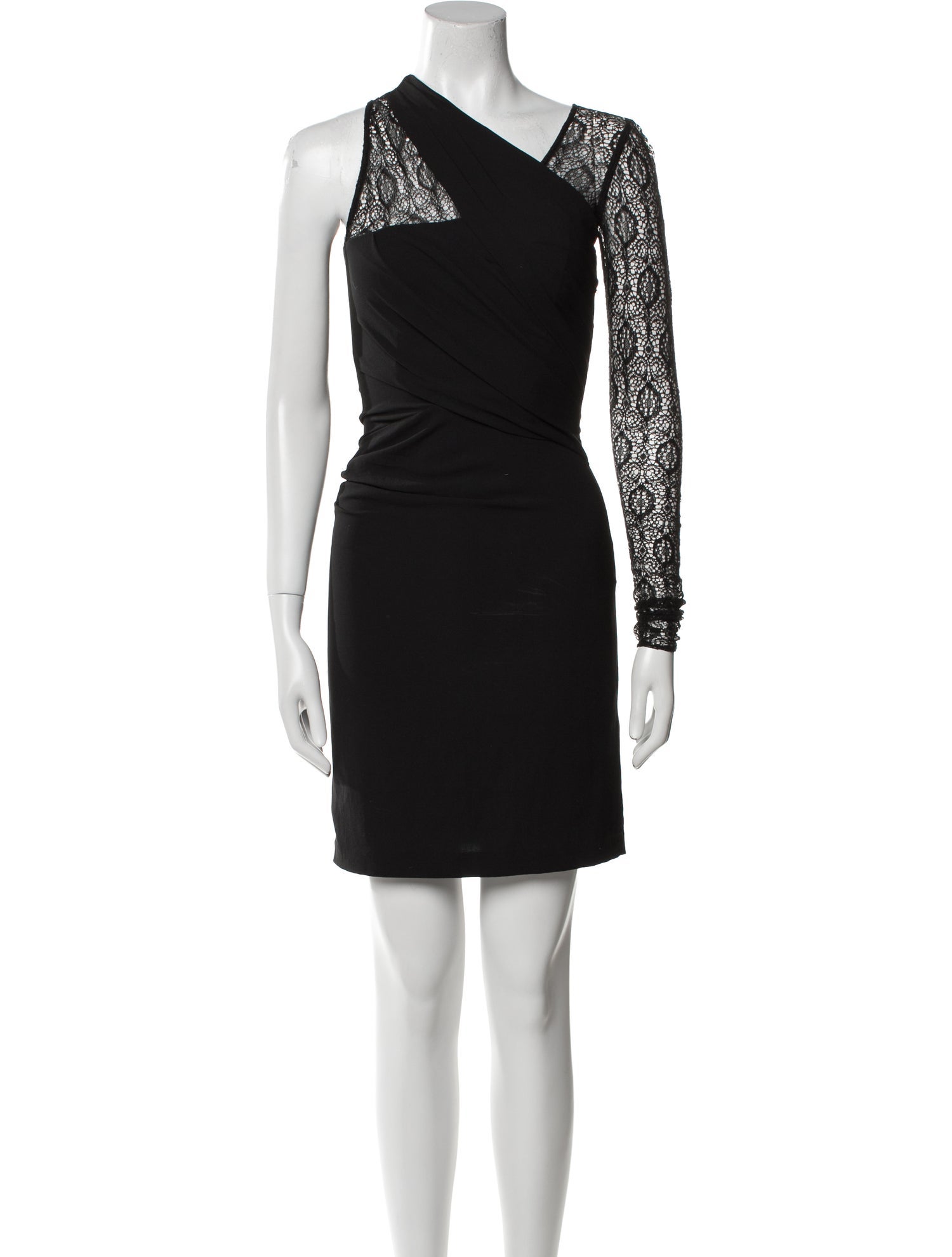 Helmut Lang Asymmetrical Mini Dress