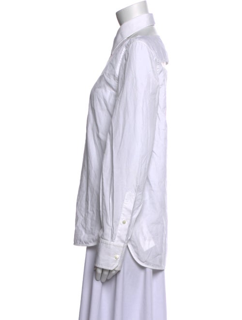 Helmut Lang Long Sleeve Button-Up Top