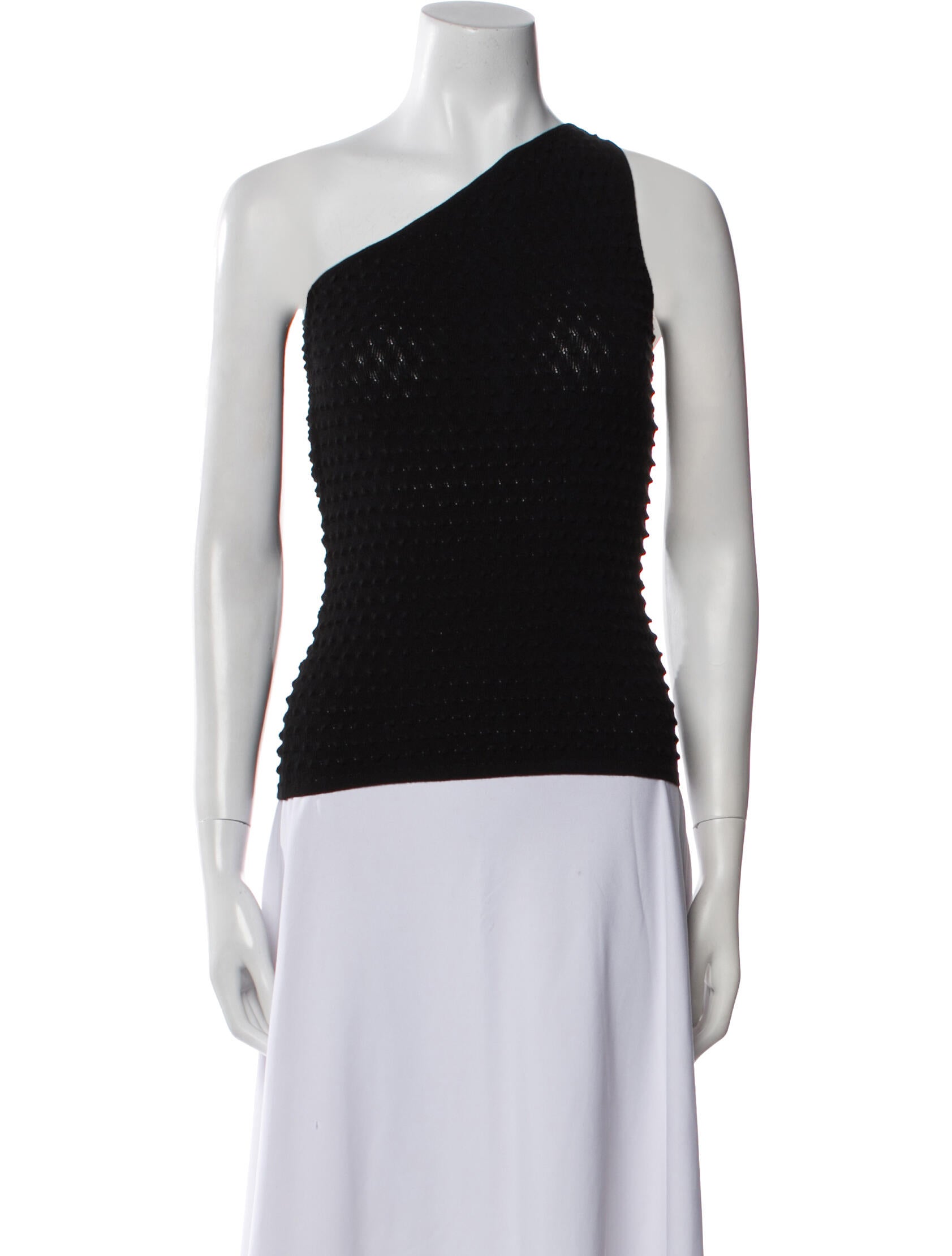 Helmut Lang One-Shoulder Sleeveless Top w/ Tags