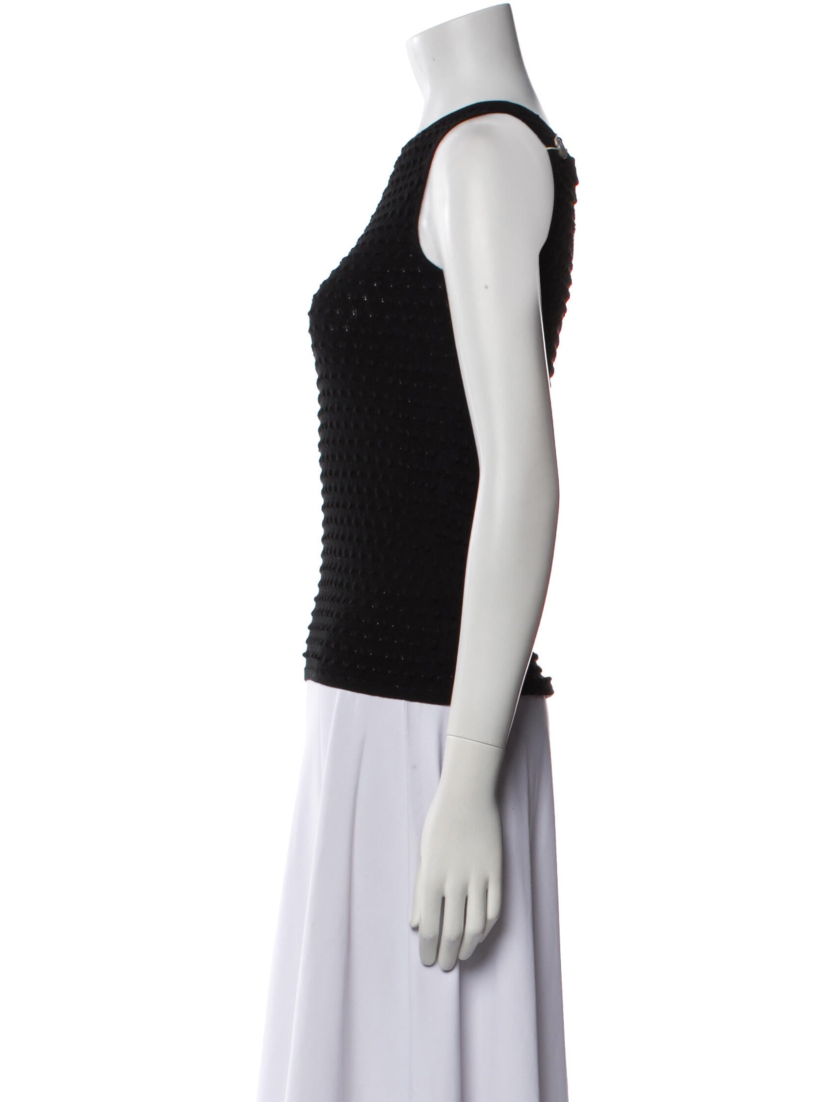 Helmut Lang One-Shoulder Sleeveless Top w/ Tags