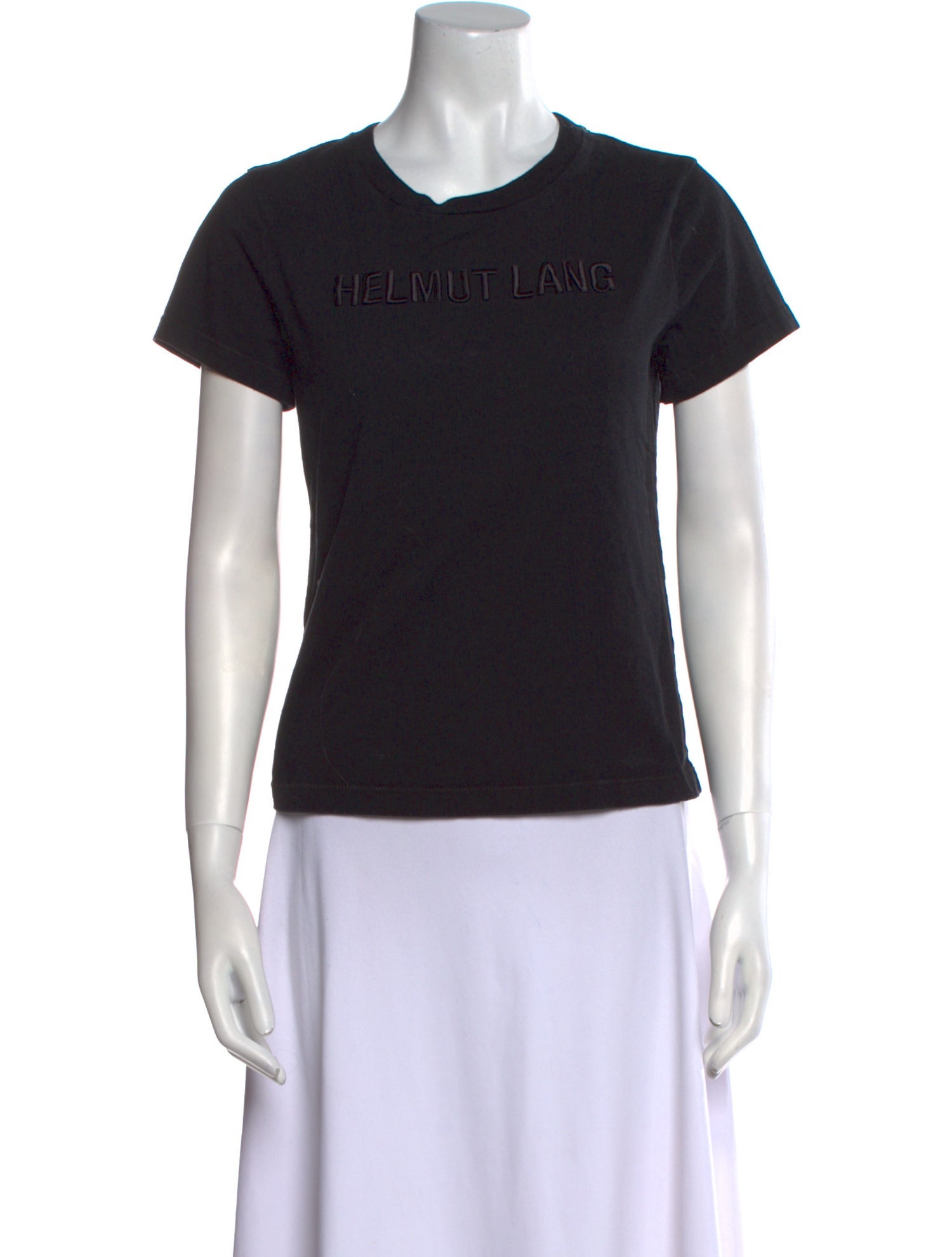 Helmut Lang Graphic Print Crew Neck T-Shirt