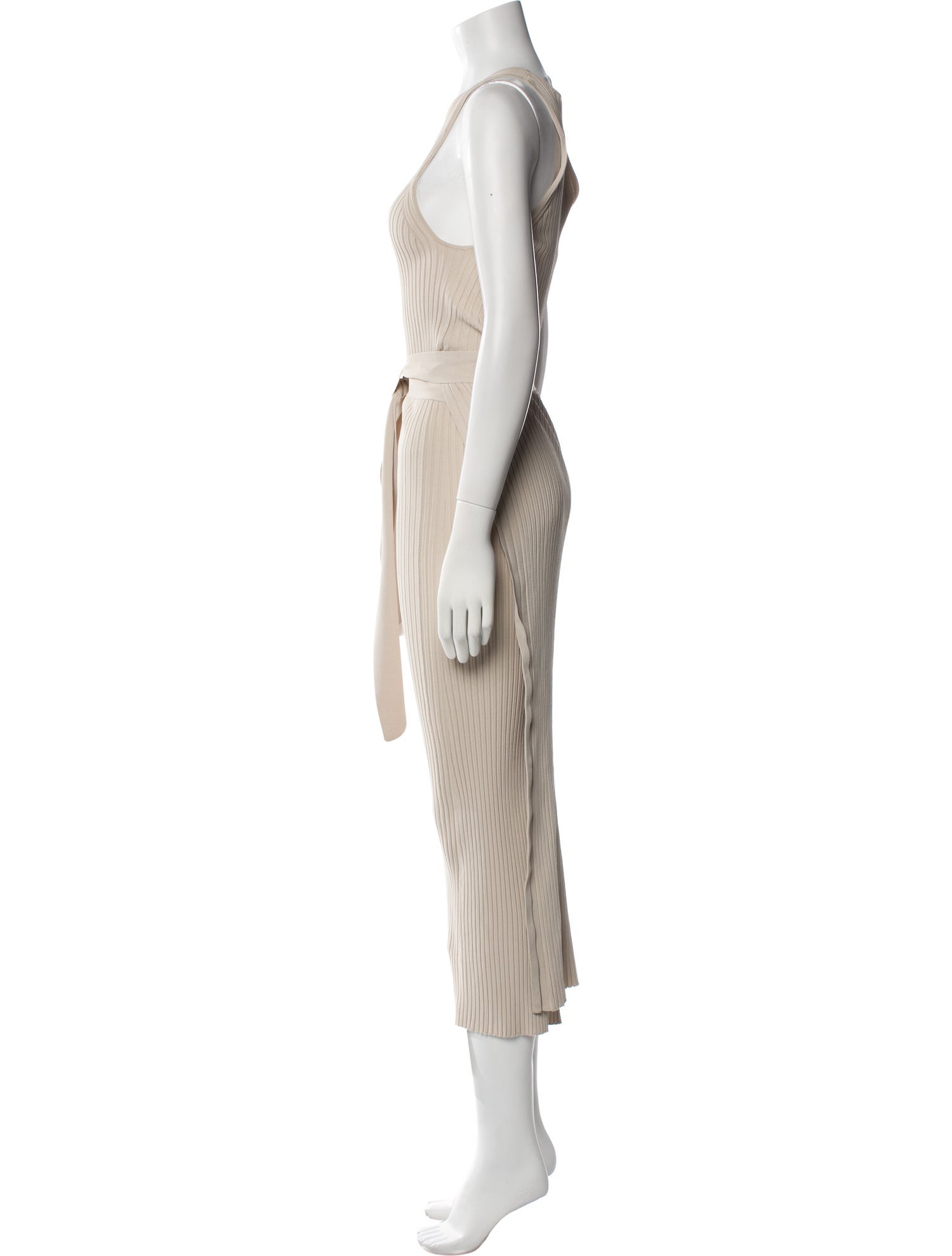 Helmut Lang Striped Long Dress