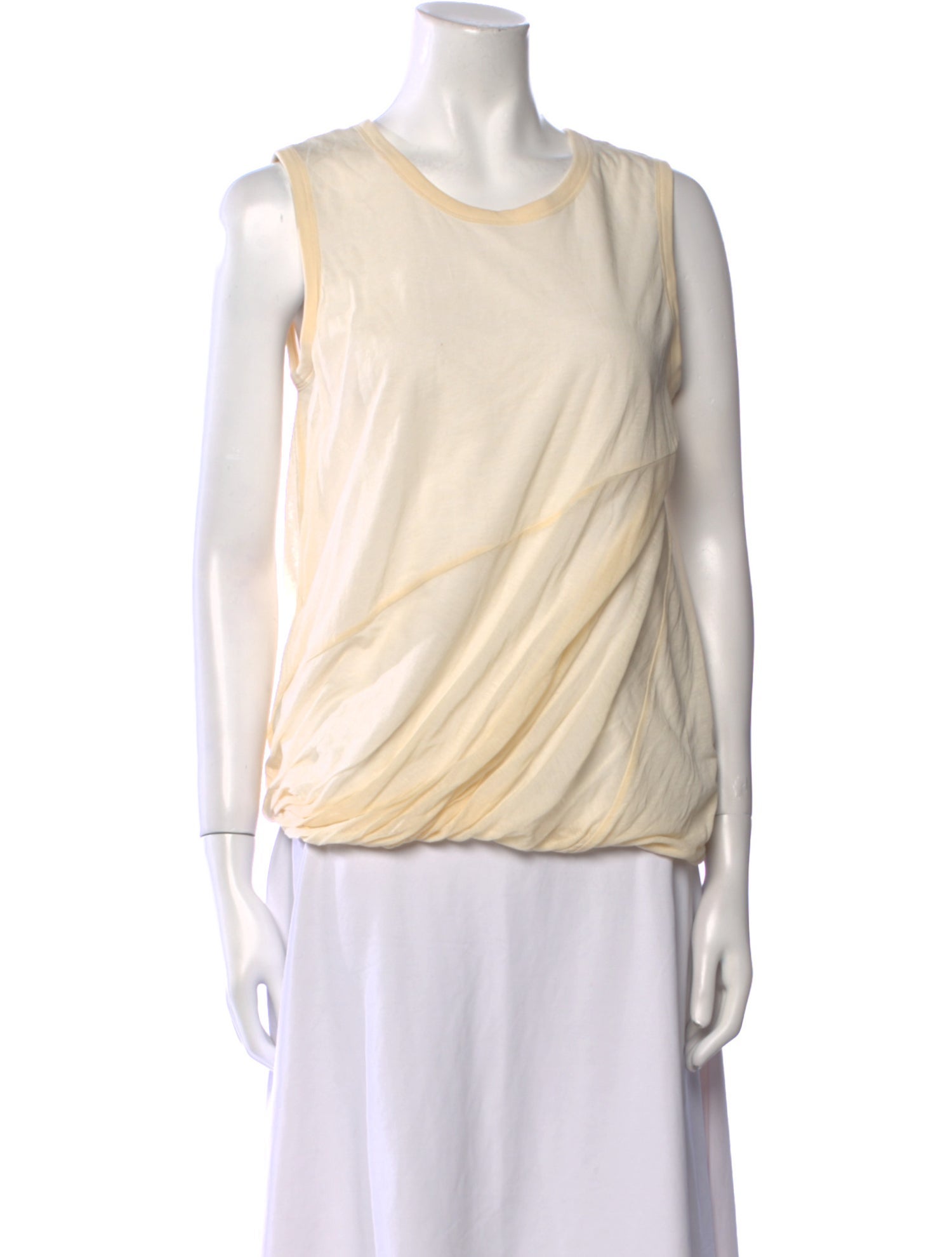 Helmut Lang Scoop Neck Sleeveless Top w/ Tags