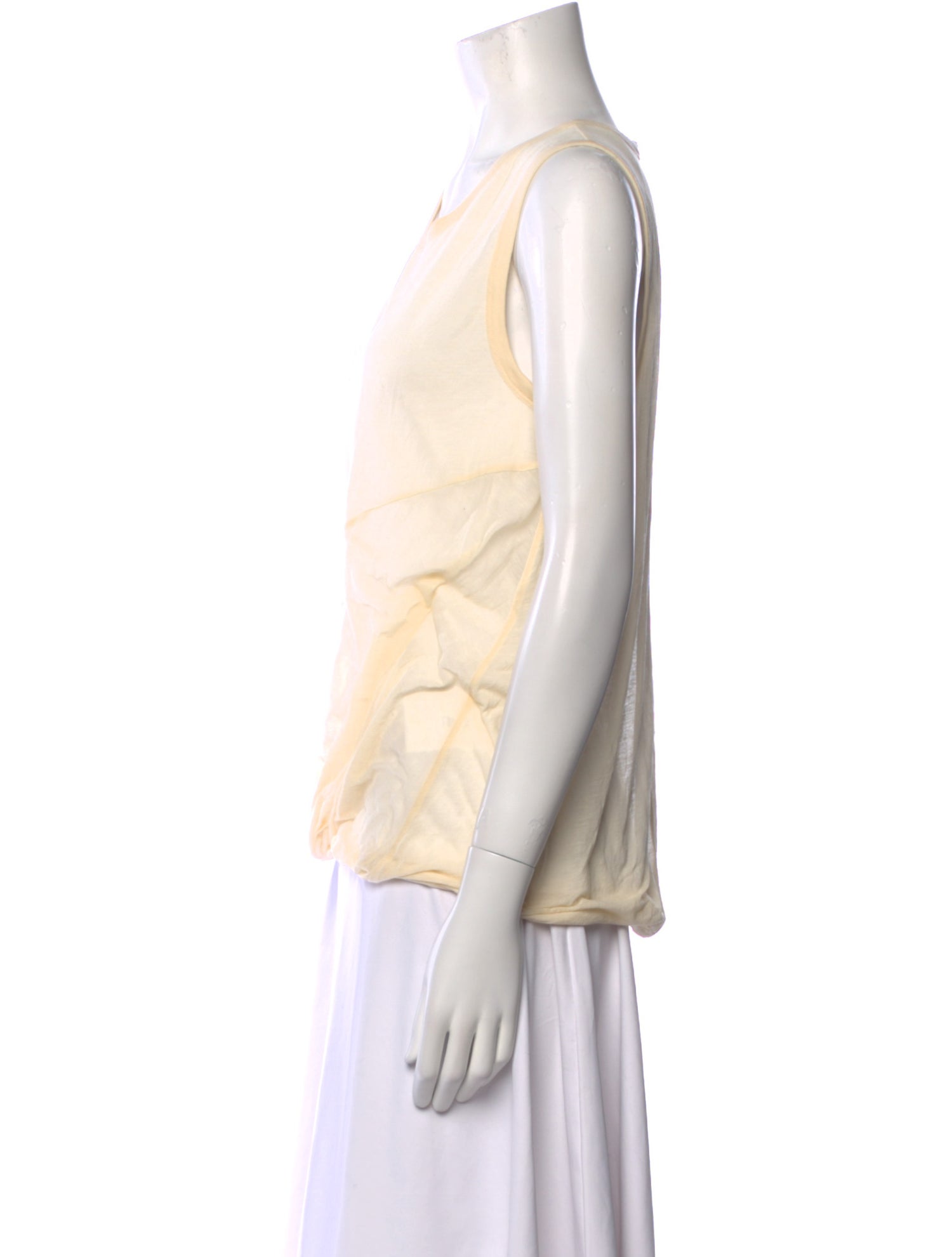 Helmut Lang Scoop Neck Sleeveless Top w/ Tags