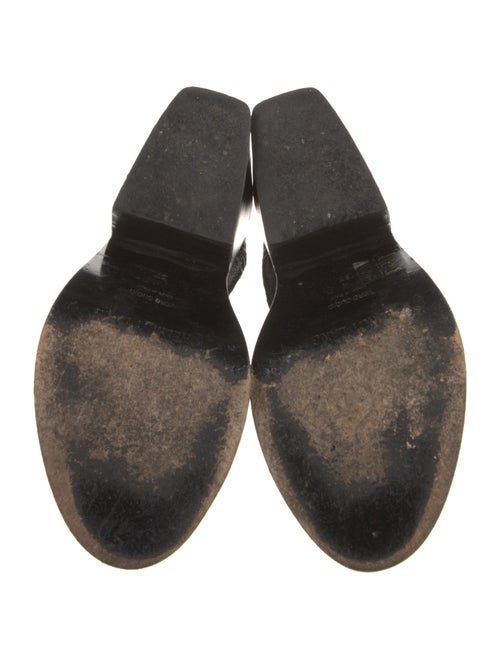 Helmut Lang Leather Slides