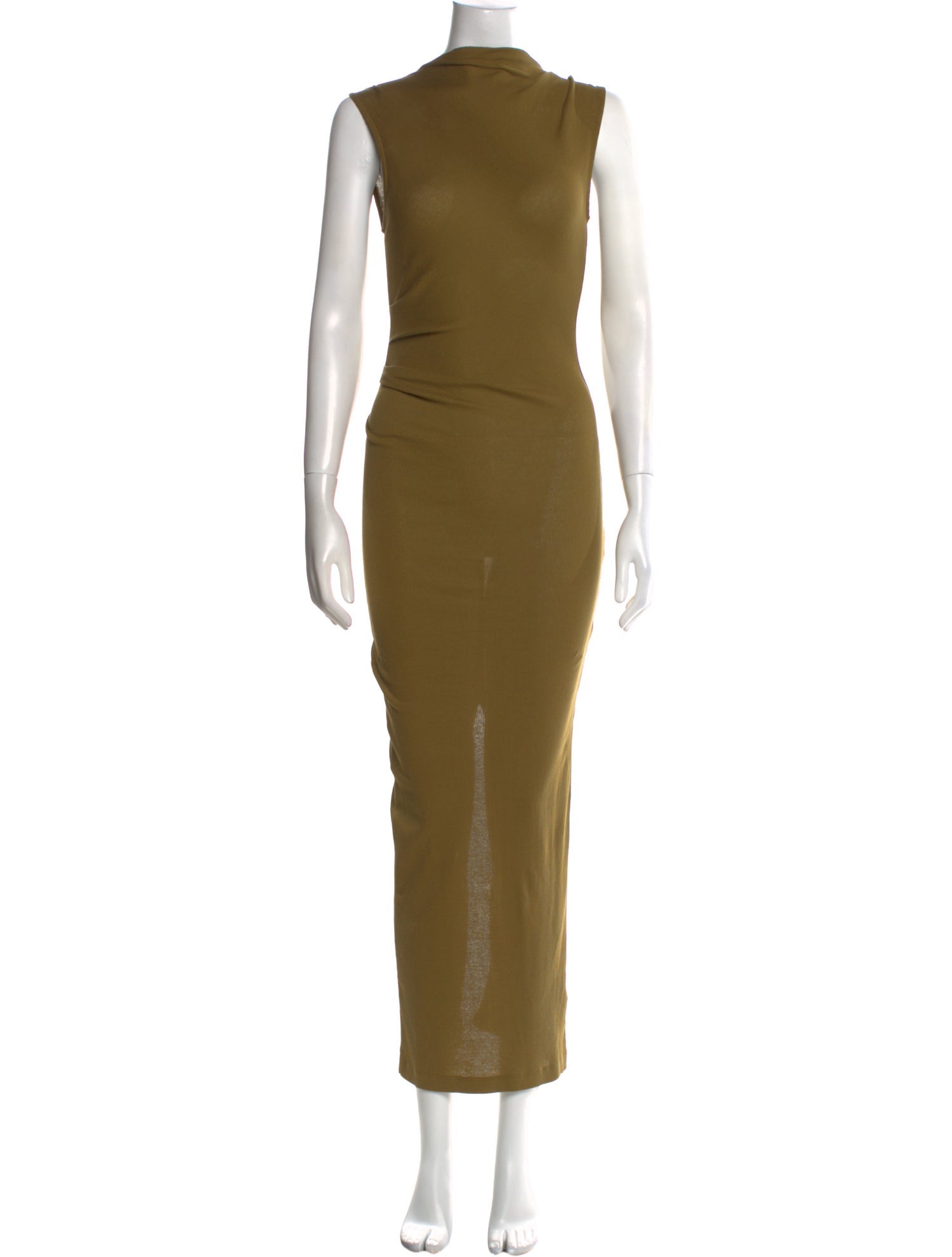 Helmut Lang Cowl Neck Long Dress