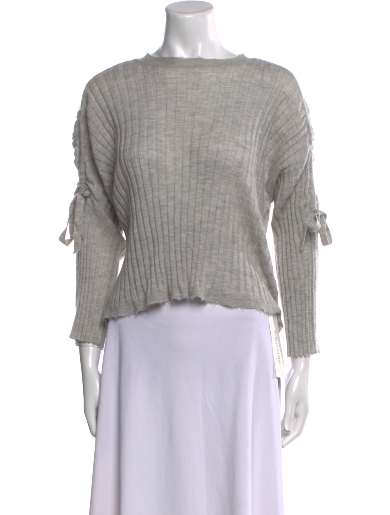 Helmut Lang Cashmere Bateau Neckline Sweater