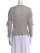 Helmut Lang Cashmere Bateau Neckline Sweater