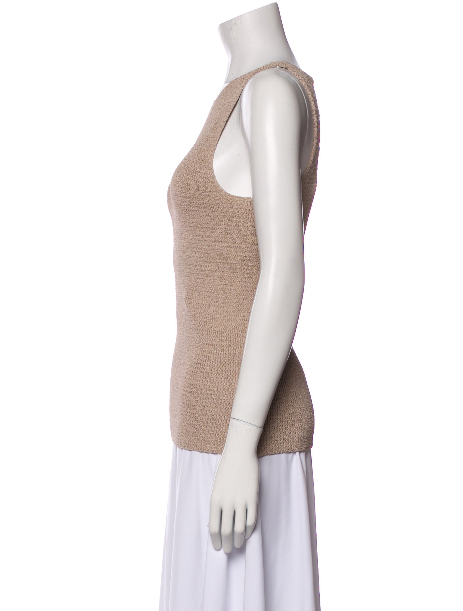 Helmut Lang Scoop Neck Sleeveless Top w/ Tags