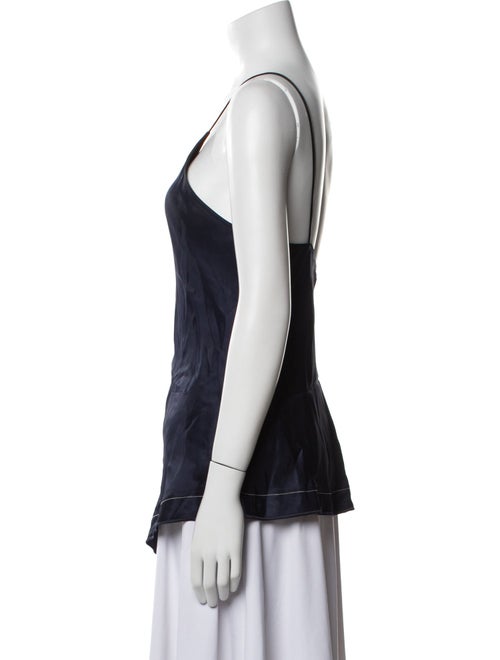 Helmut Lang V-Neck Sleeveless Top