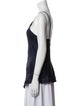 Helmut Lang V-Neck Sleeveless Top