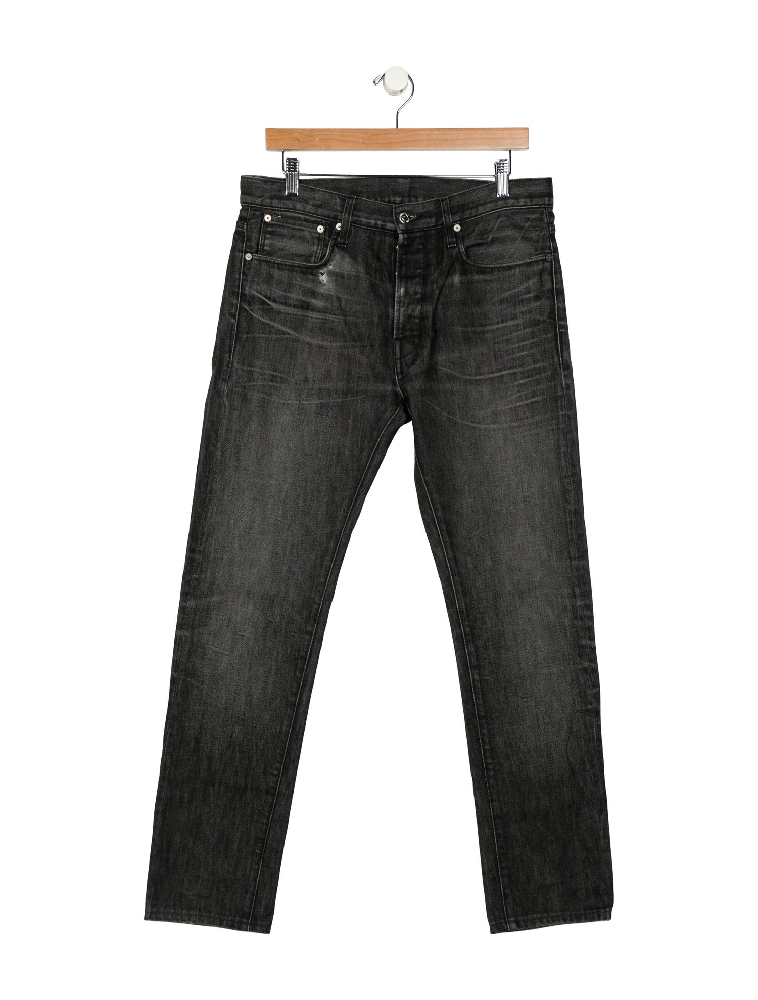 Helmut Lang Mid-Rise Straight Leg Jeans