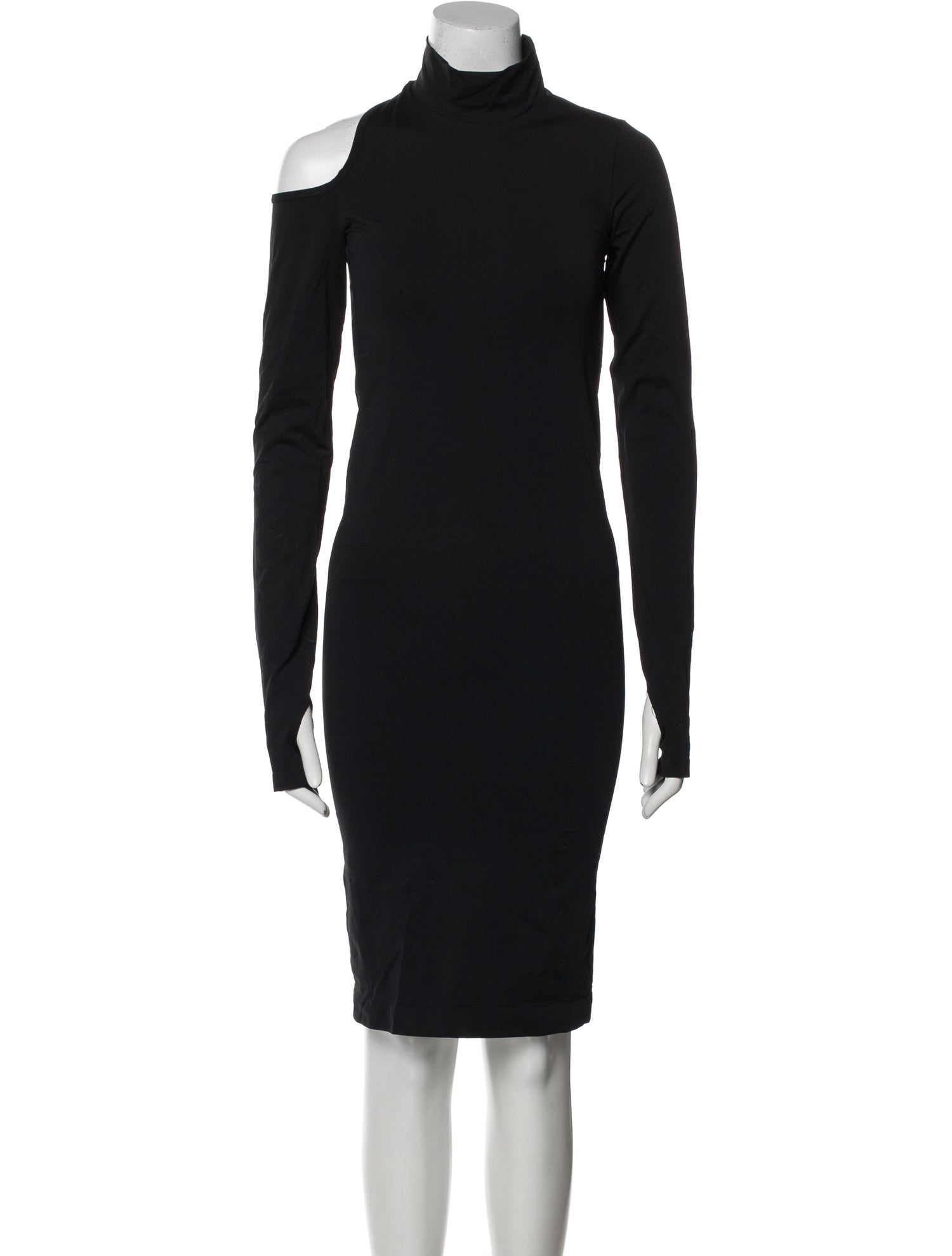 Helmut Lang Turtleneck Mini Dress
