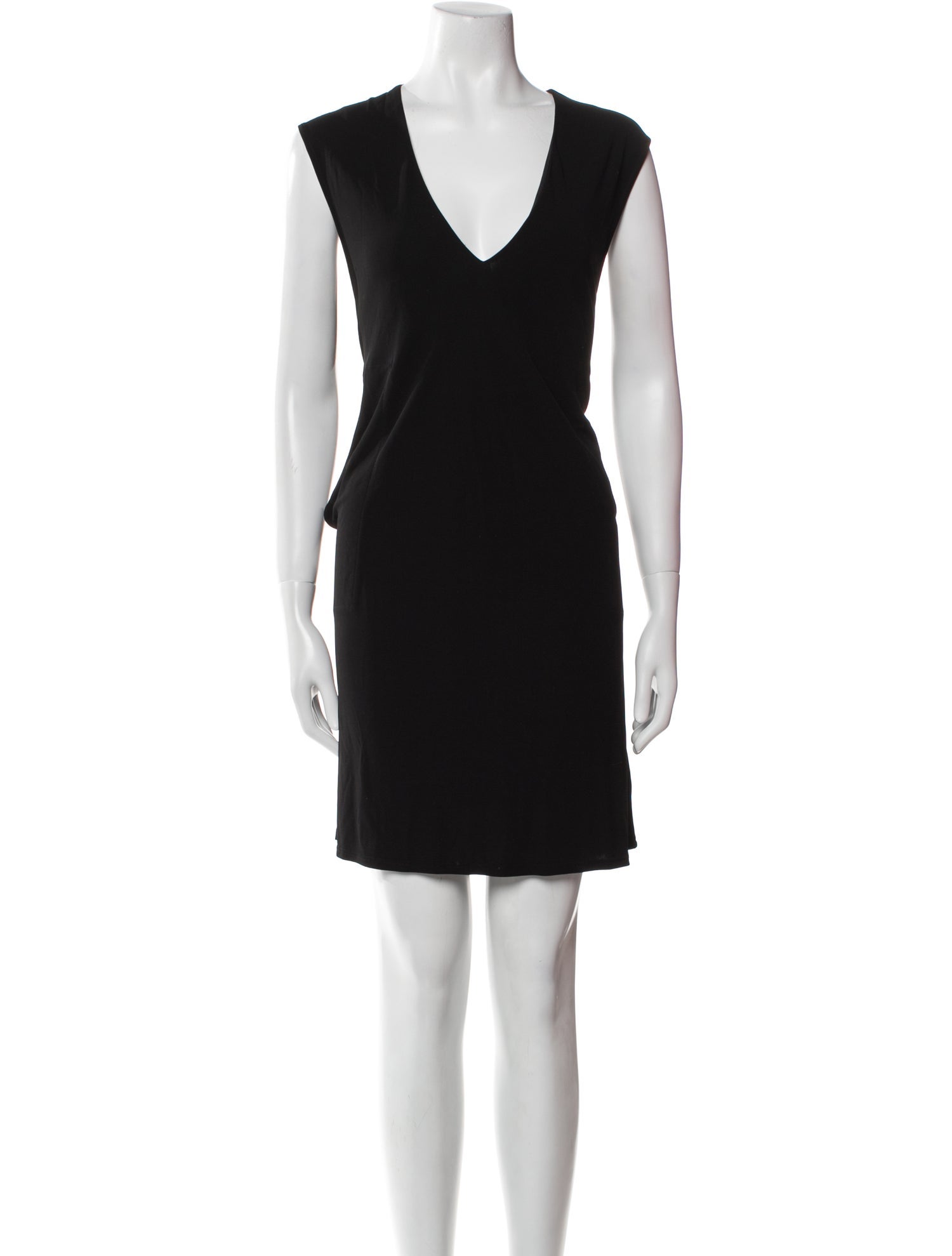 Helmut Lang V-Neck Mini Dress