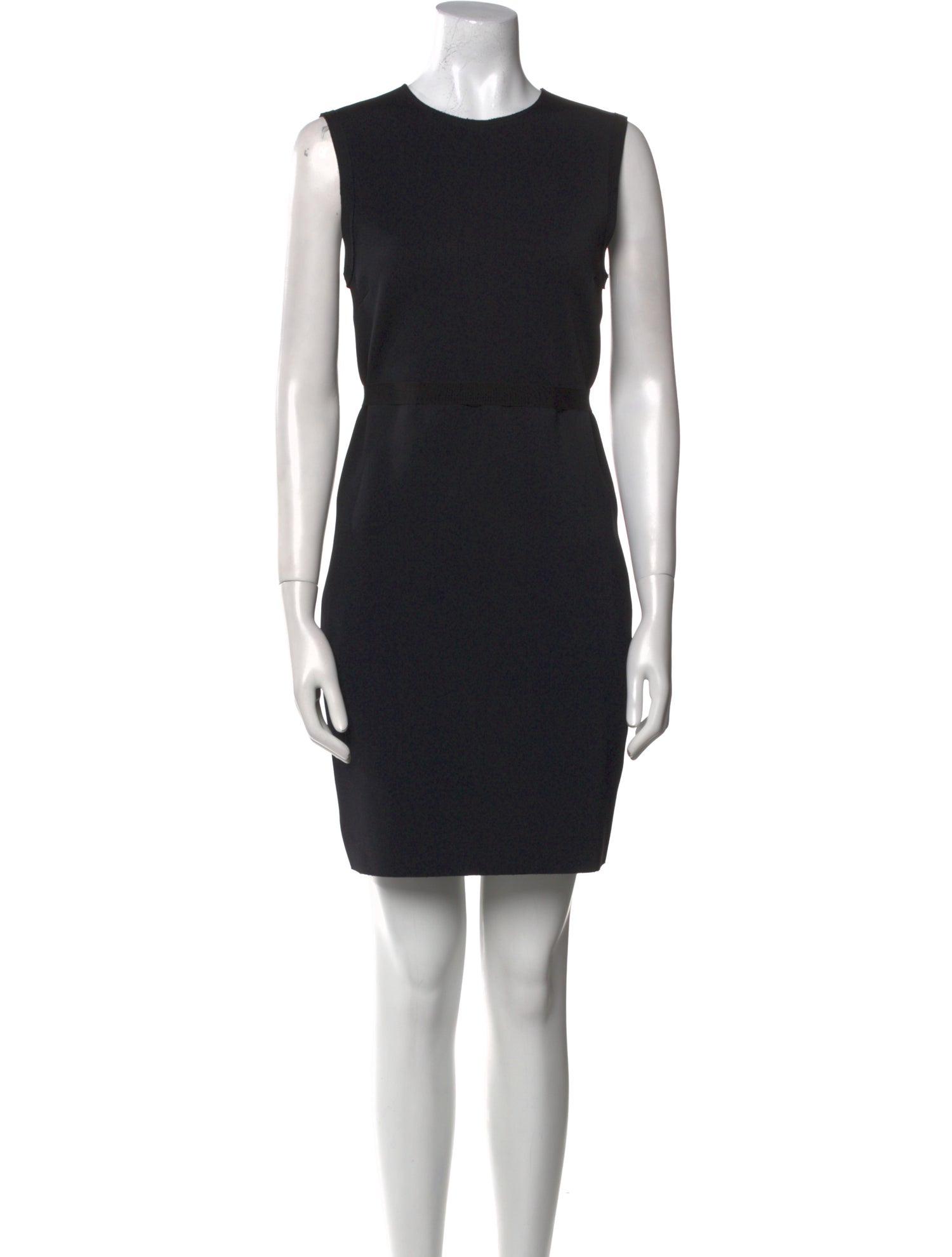 Helmut Lang Crew Neck Mini Dress