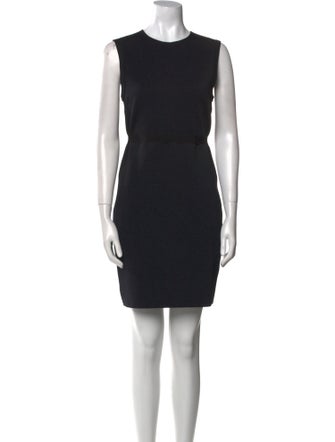 Helmut Lang Crew Neck Mini Dress