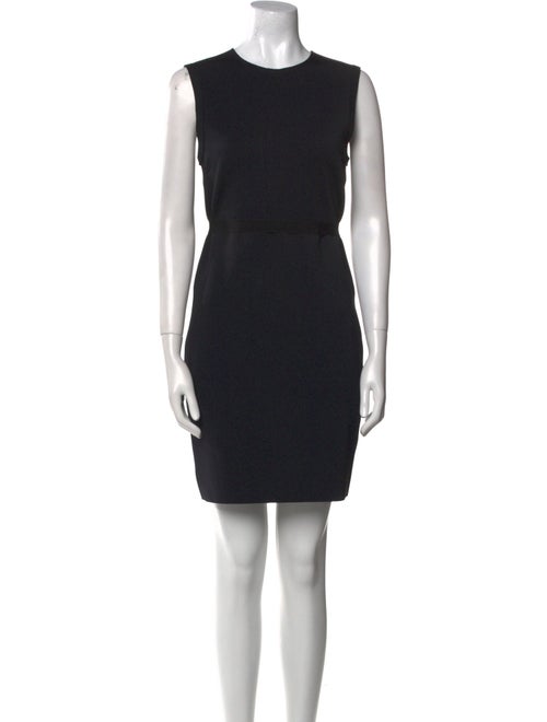 Helmut Lang Crew Neck Mini Dress