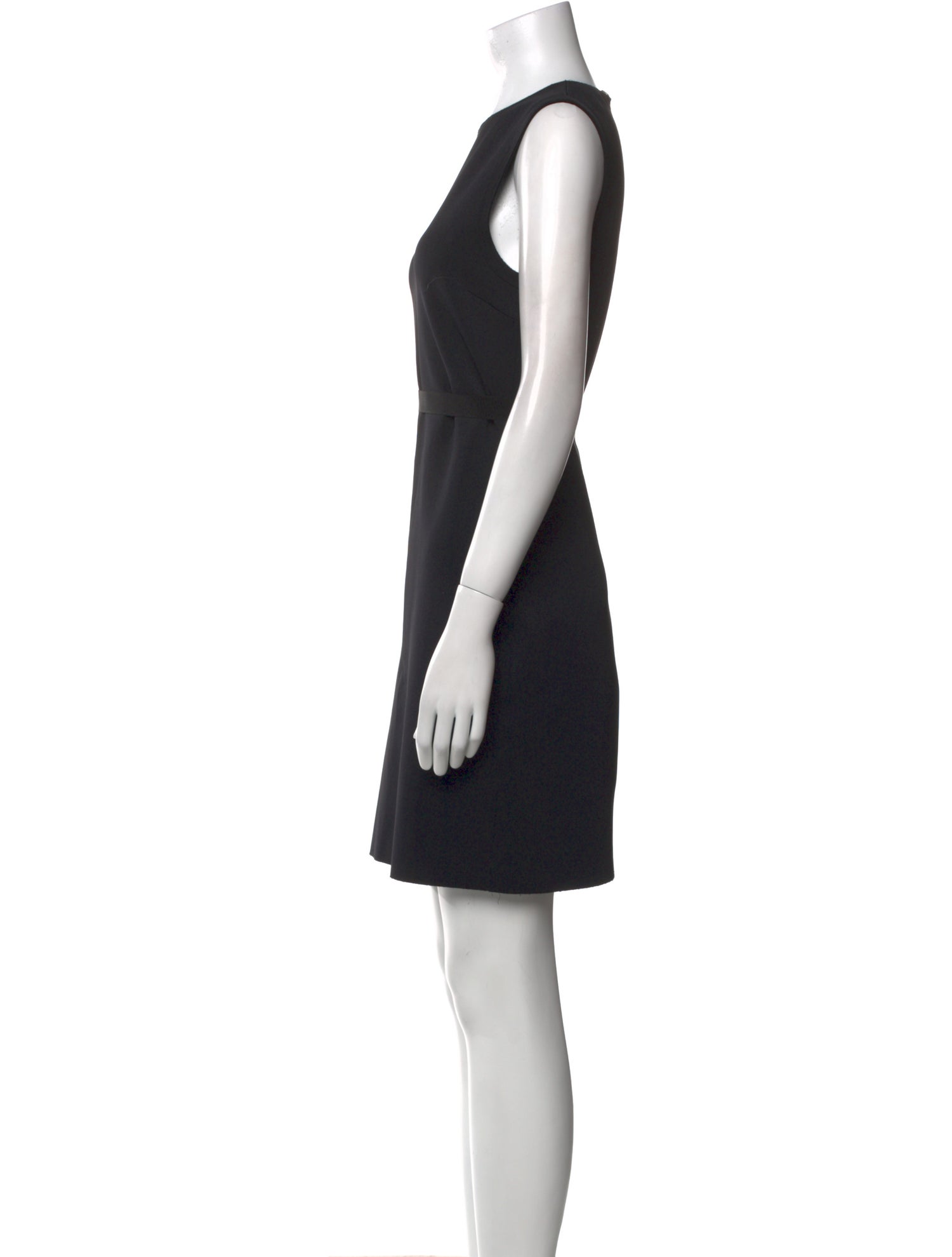 Helmut Lang Crew Neck Mini Dress