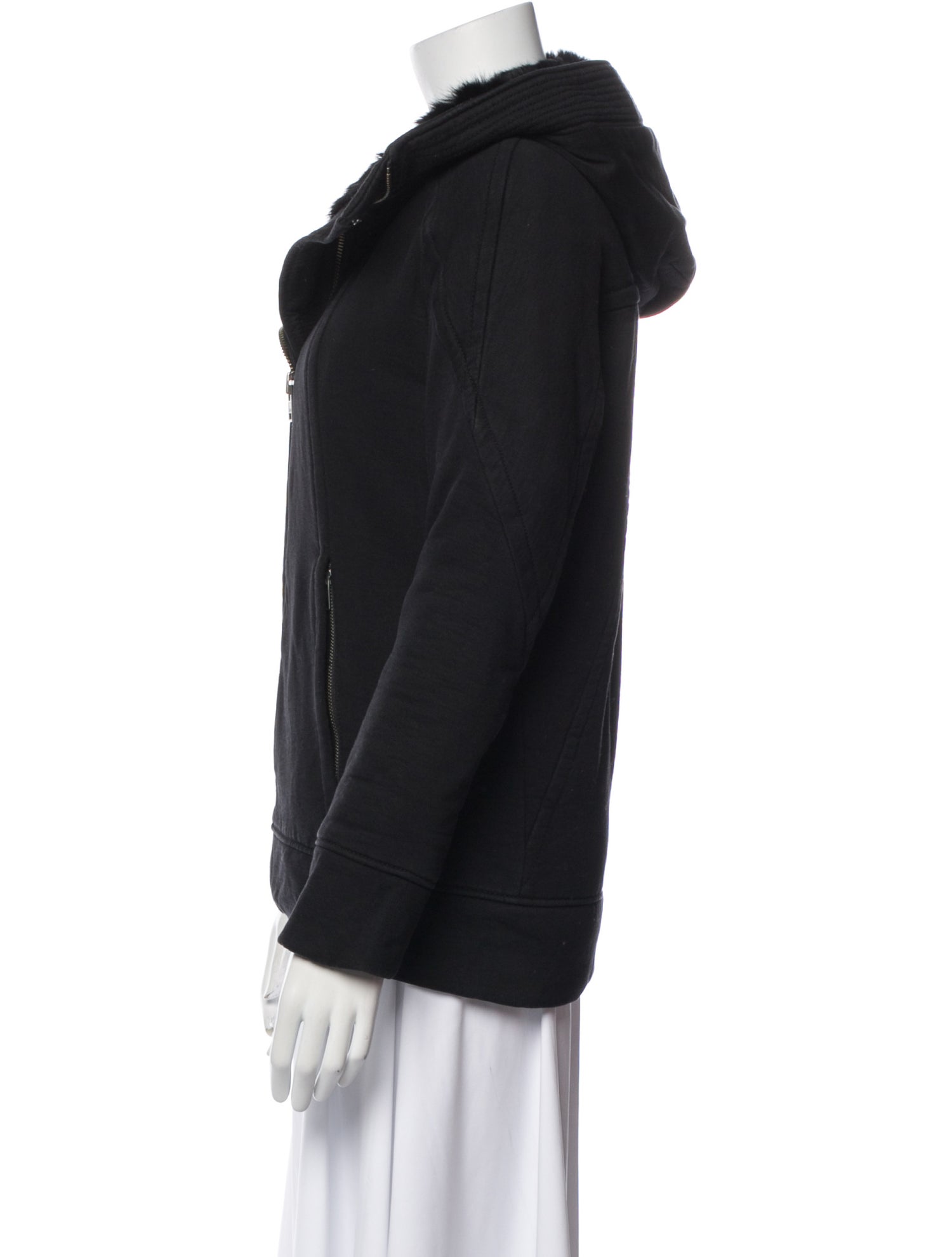 Helmut Lang Faux Fur Jacket