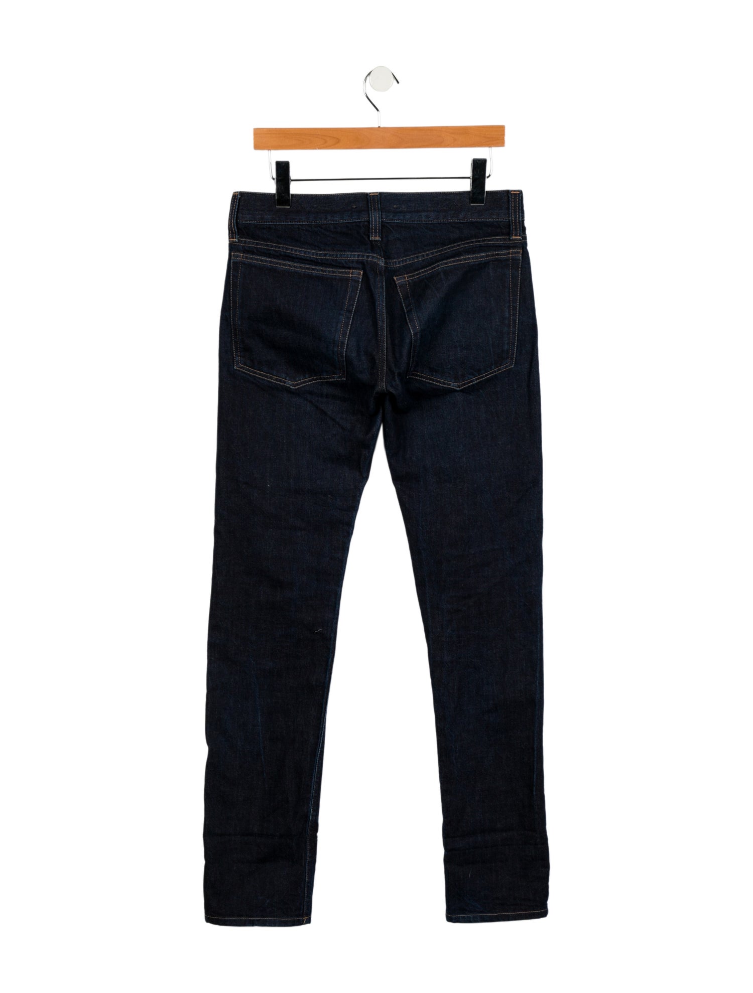 Helmut Lang Mid-Rise Straight Leg Jeans