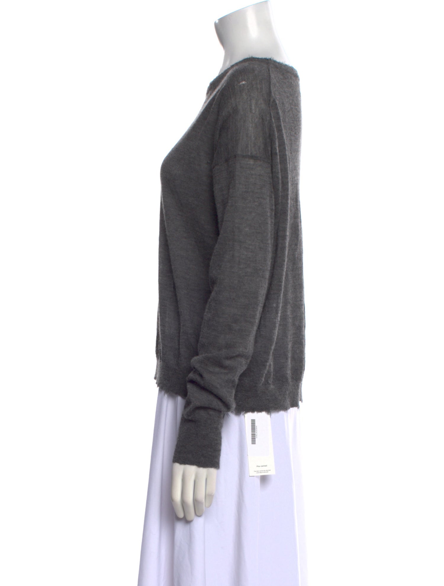 Helmut Lang Cashmere Scoop Neck Sweater