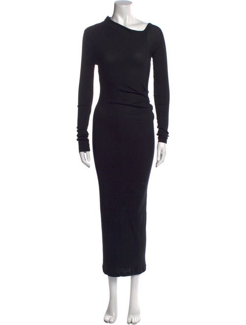 Helmut Lang Cowl Neck Long Dress