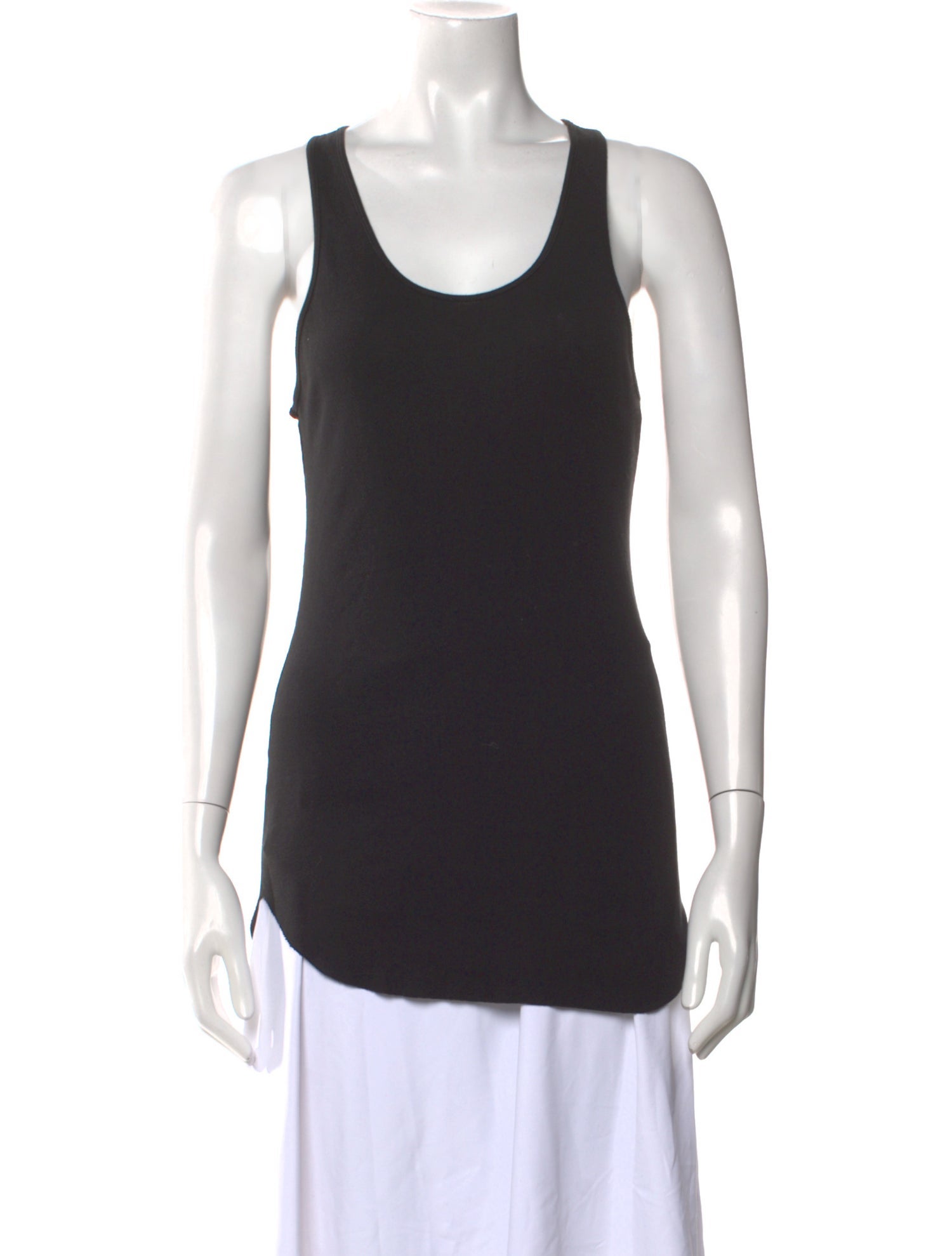 Helmut Lang Scoop Neck Sleeveless Top