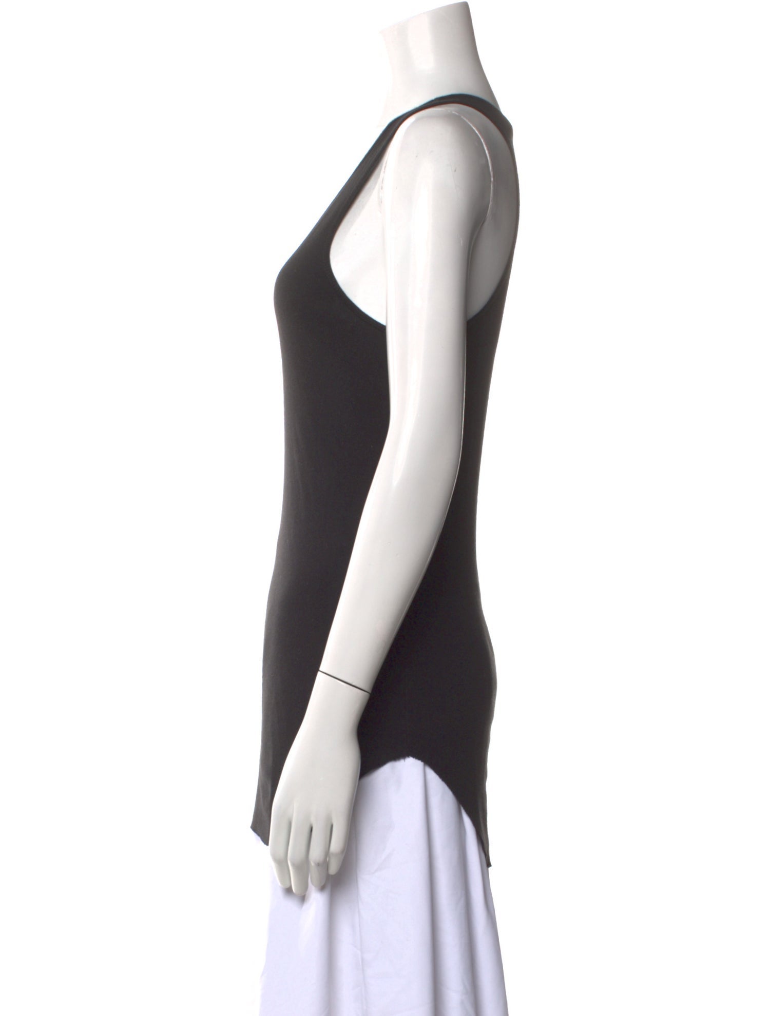 Helmut Lang Scoop Neck Sleeveless Top