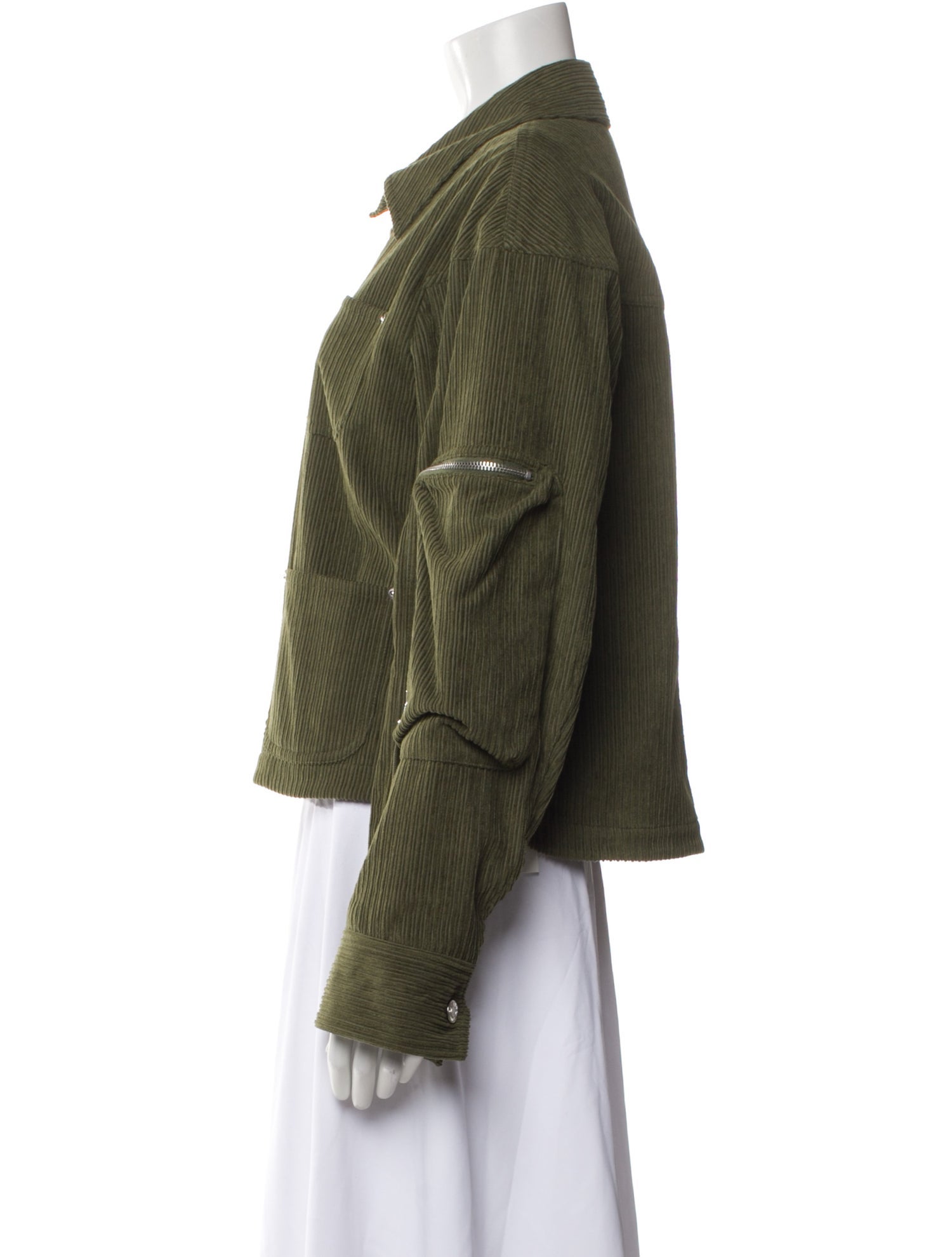 Helmut Lang Corduroy Striped Utility Jacket