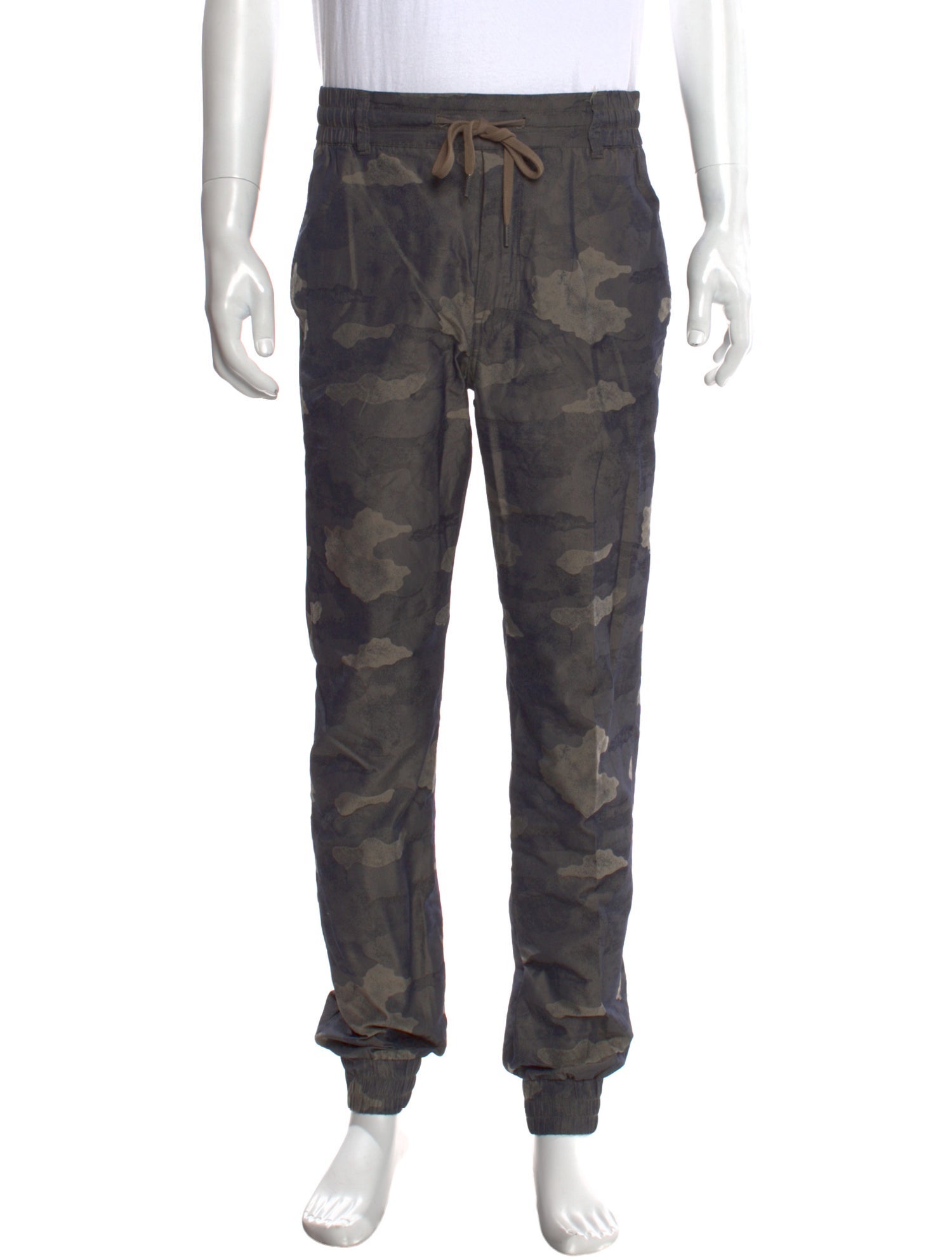 Helmut Lang Camouflage Print Joggers